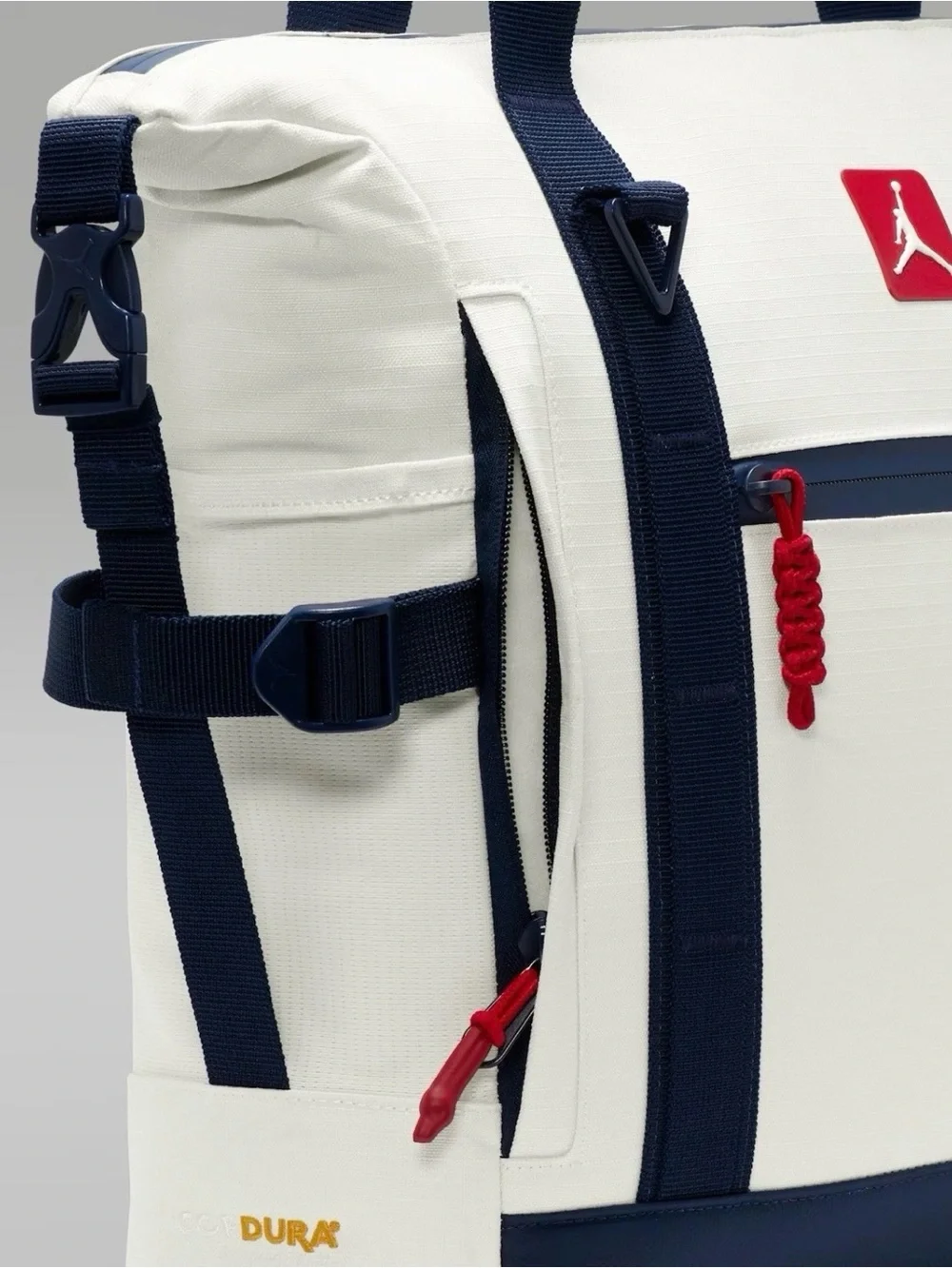Nike JORDAN Tote Bag 40L CORDURA Travel Duffel Laptop MA9016-782